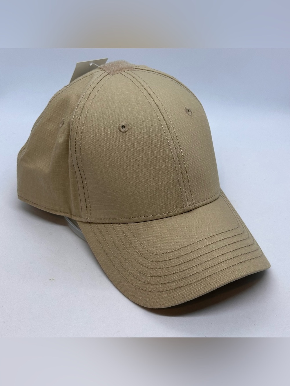 2018 Propper 6-Panel Khaki O/S Cap Hat Hook and Loop Adjustable Strap F5592 Tag